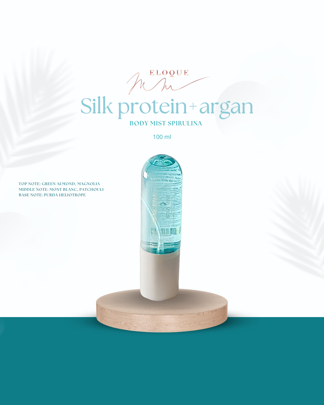 Eloque Body Mist Silk Protein+Argan 100 ml
